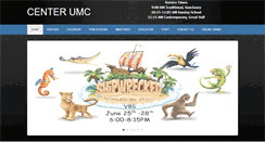 Desktop Screenshot of center-umc.org